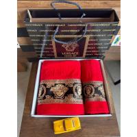 2'li Versace Lüks Kutulu Plaj Havlusu